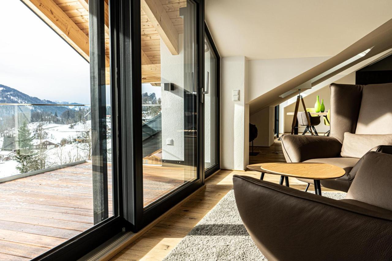 Alpenloft Ausblick Apartamento Oberstaufen Exterior foto
